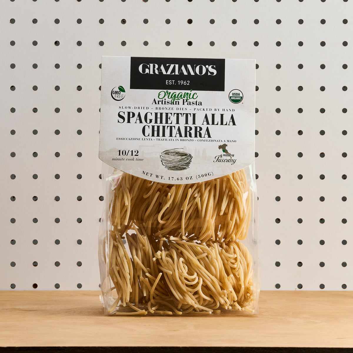 Graziano's Organic Artisan Pasta - Spaghetti Alla Chitarra