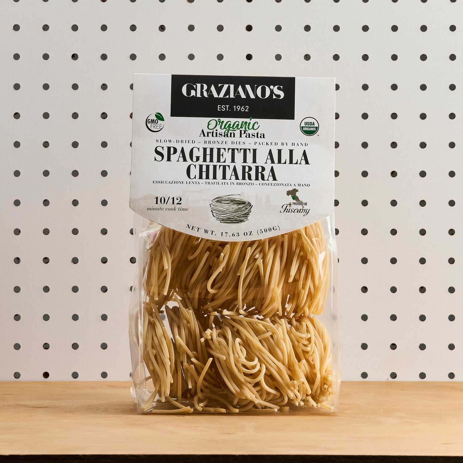 Graziano's Organic Artisan Pasta - Spaghetti Alla Chitarra