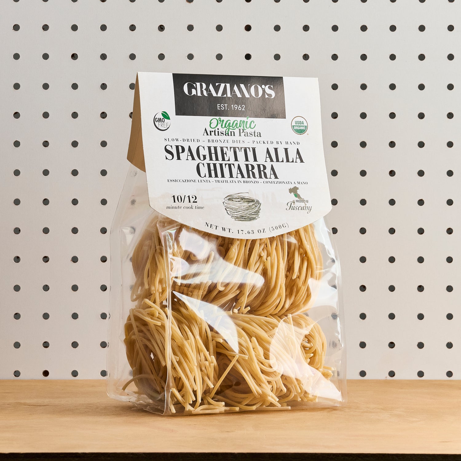 Graziano's Organic Artisan Pasta - Spaghetti Alla Chitarra