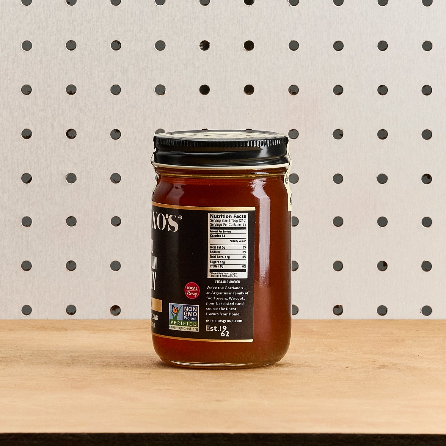 Graziano's Local Premium Raw Honey