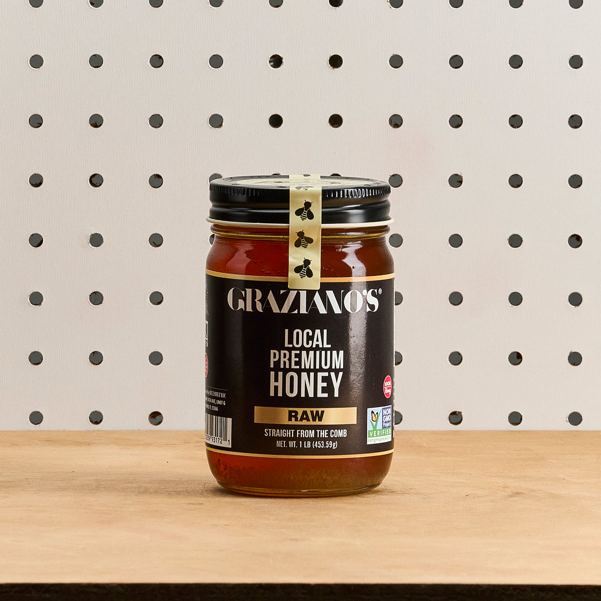 Graziano's Local Premium Raw Honey