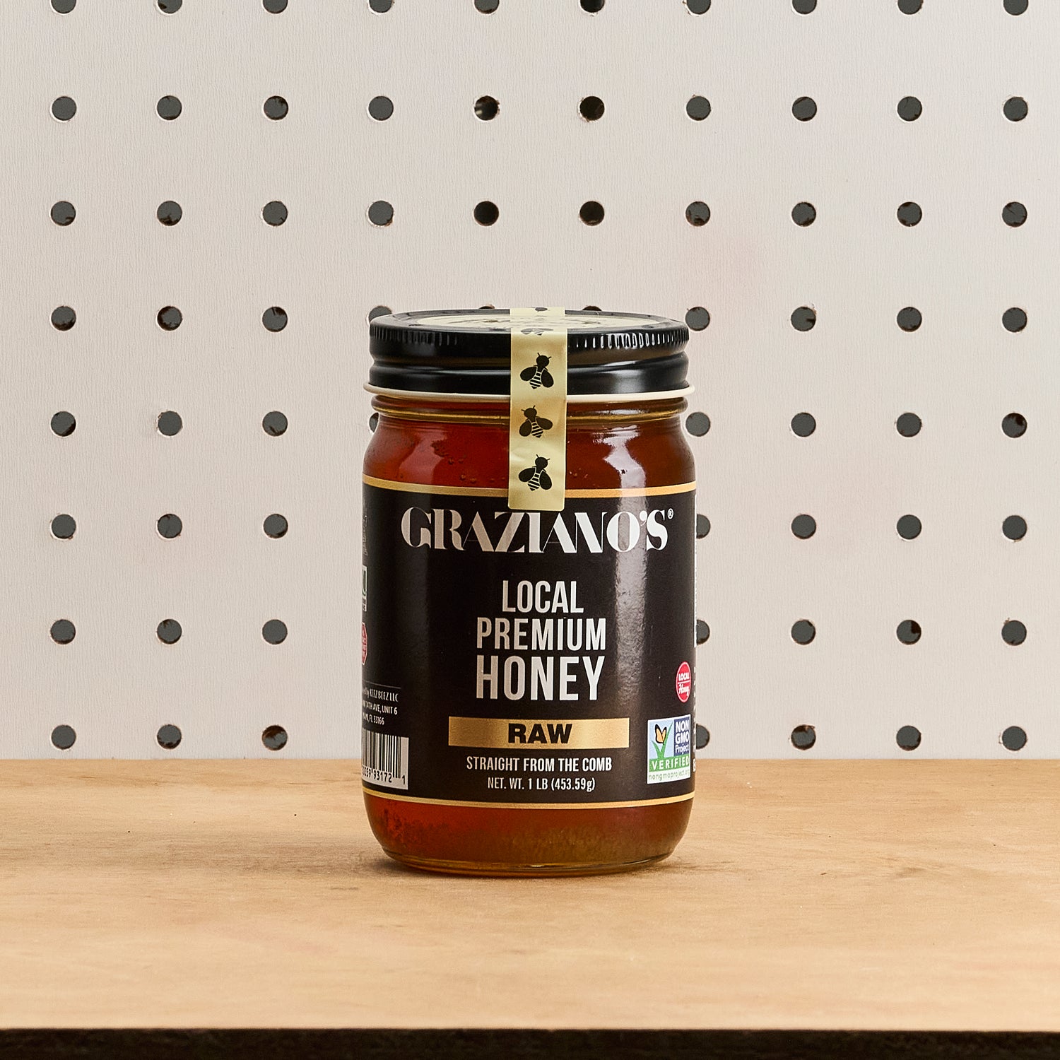 Graziano's Local Premium Raw Honey