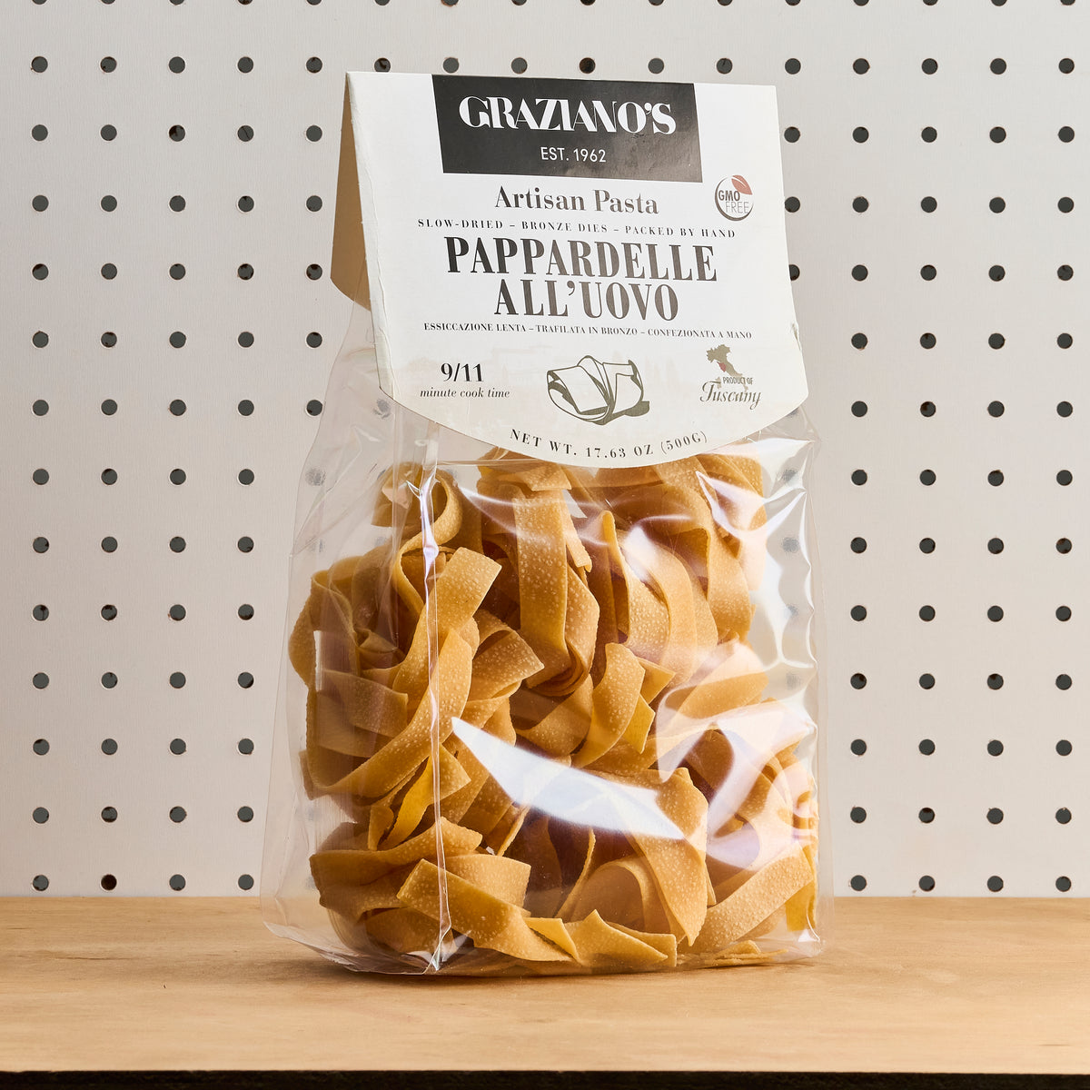 Graziano's Artisan Pasta - Pappardelle All'Uovo