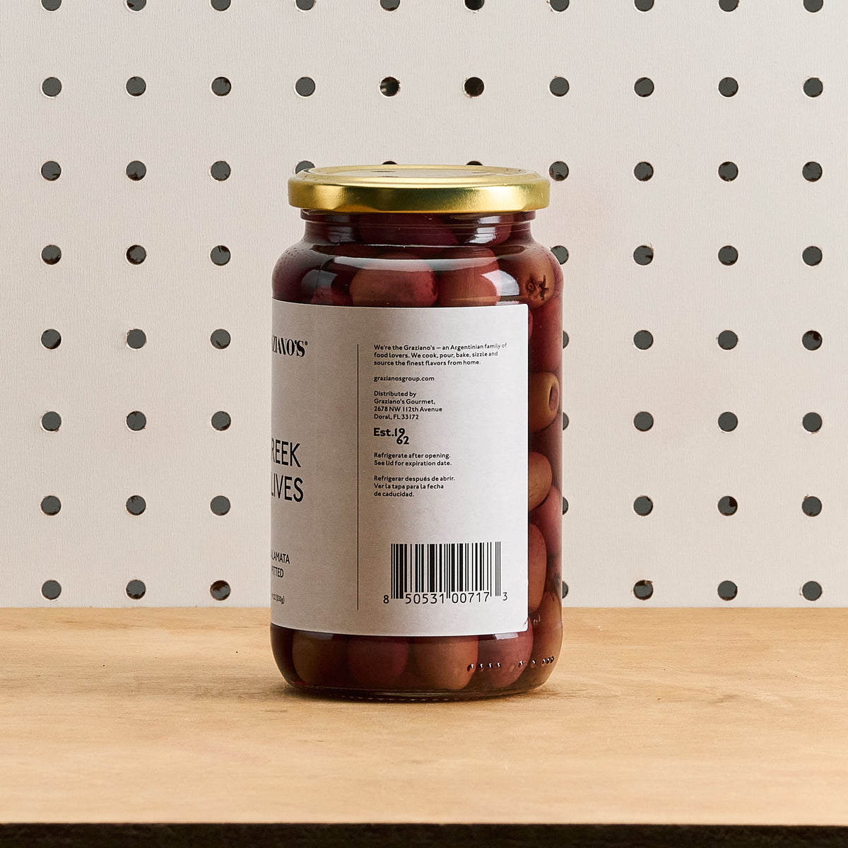 Graziano's Greek Kalamata Pitted Olives