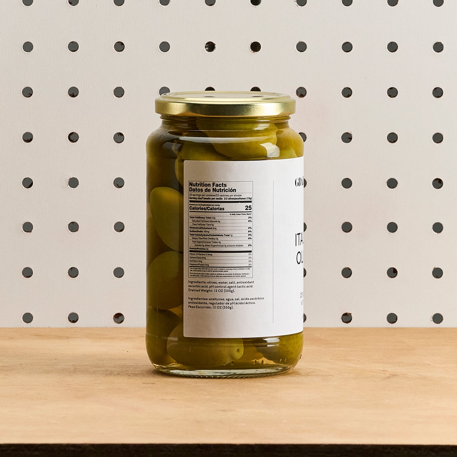 Graziano's Italian Cerignola With Pits Olives