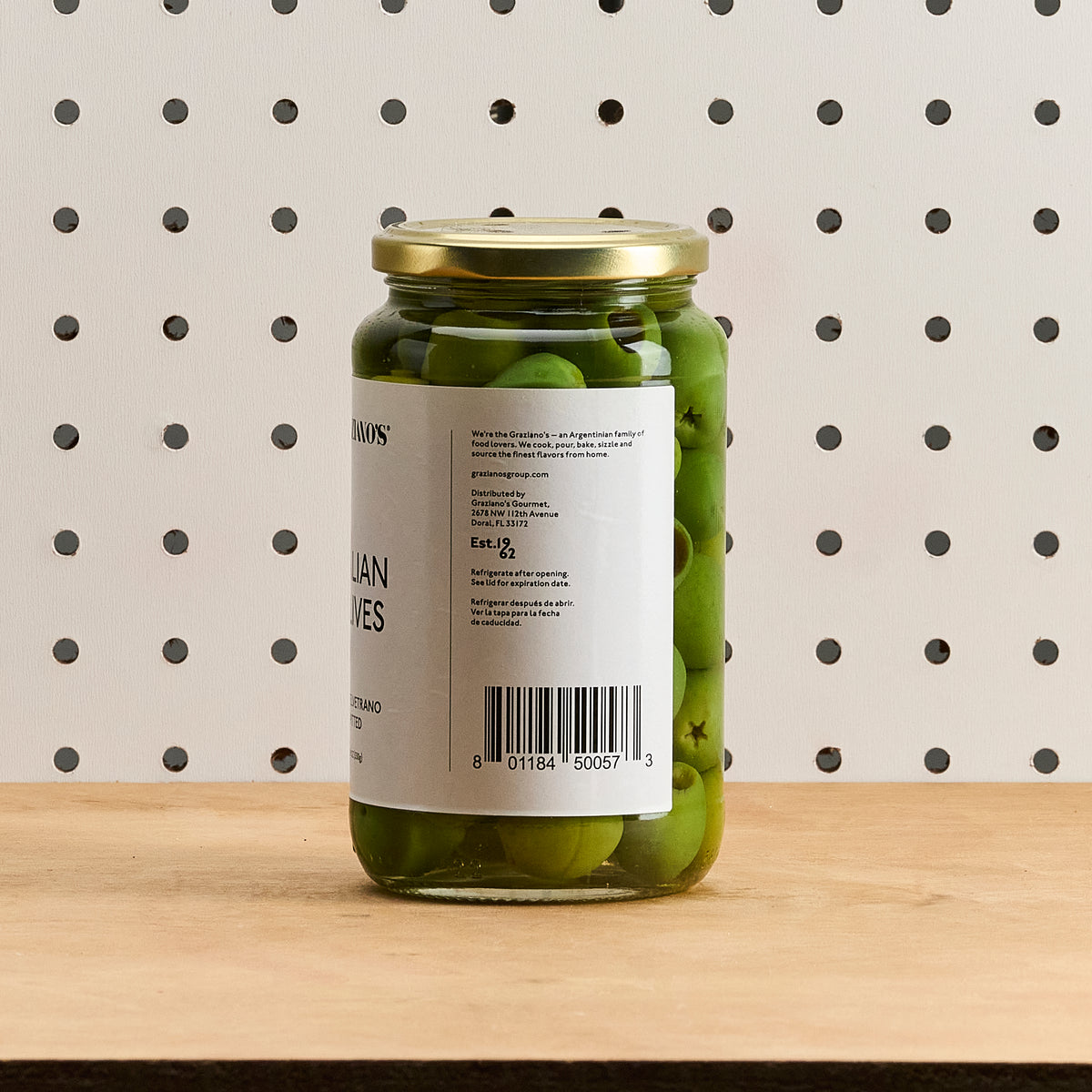 Graziano's Italian Castelvetrano Pitted Olives