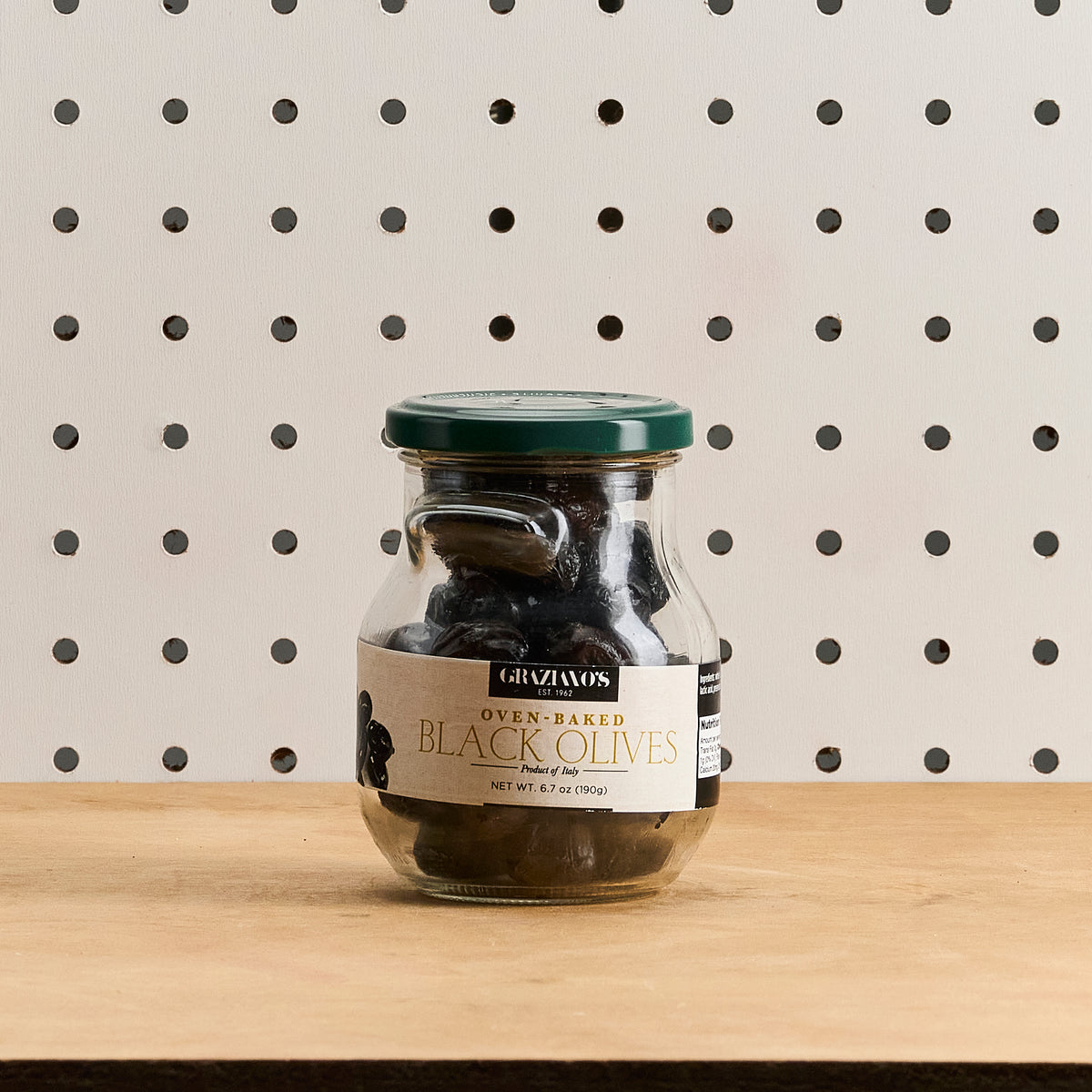Graziano's Oven-Baked Black Olives